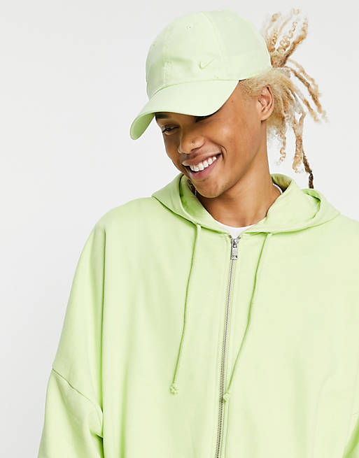 Tienerjaren annuleren Huidige ASOS DESIGN super oversized hoodie in washed neon green | ASOS