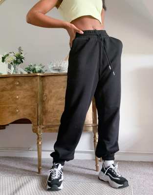 black joggers asos