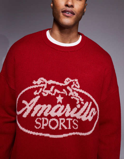 *p(R)ojectR® Logo Knit Sweater Mサイズ 3d-blocks-logo-sweater-light-