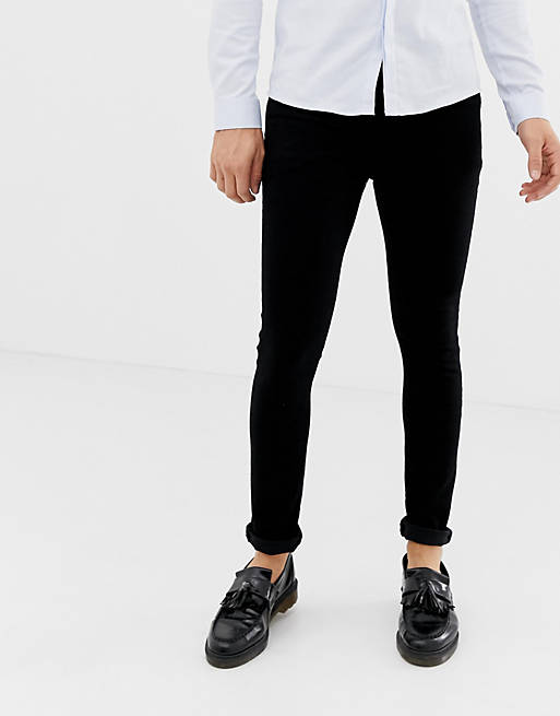 ASOS DESIGN super skinny 12.5oz jeans in black | ASOS