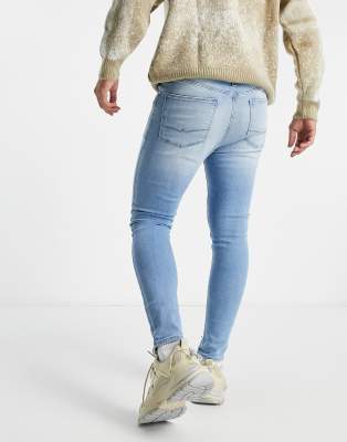 super skinny ankle grazer jeans