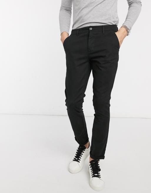 Slim Fit Chino trousers, Black