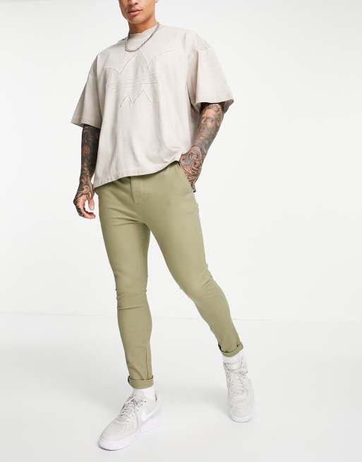 Asos skinny cropped on sale chinos