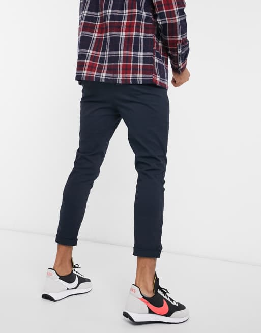 Black super skinny store chinos