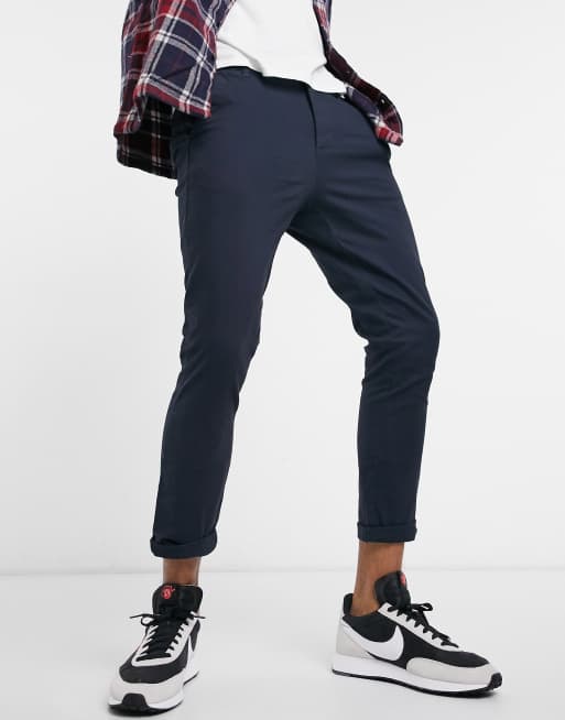 Skinny sales cropped chinos