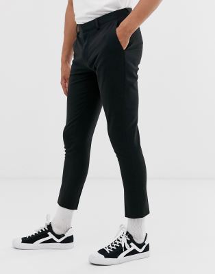 skinny cropped smart pants