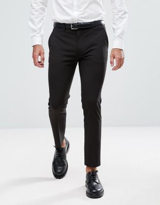 super skinny cropped smart pants