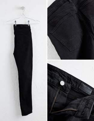 asos black skinny jeans womens