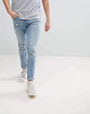 asos design super skinny jeans