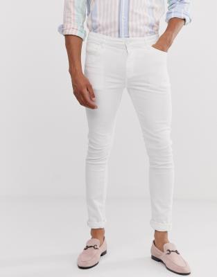 asos white skinny jeans