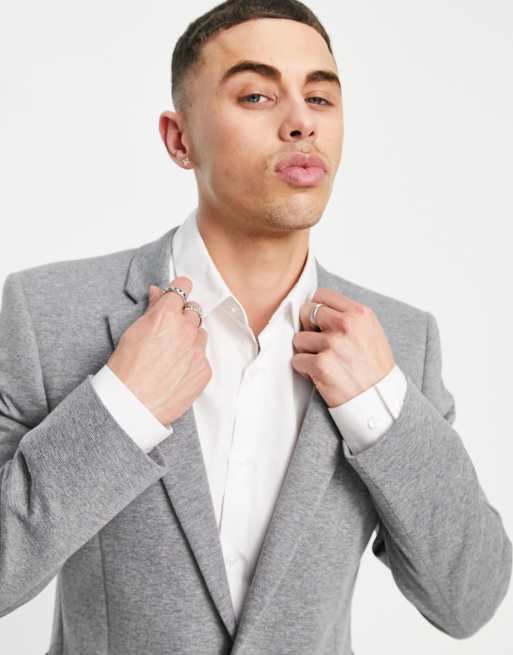 Asos store jersey blazer