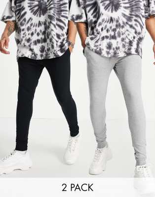 Super skinny joggers grey clearance
