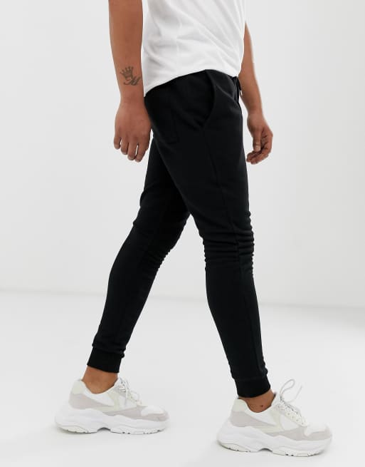 ASOS DESIGN super skinny joggers in grey marl