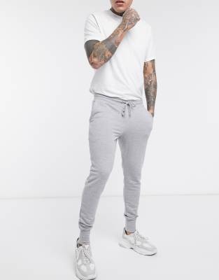 grey tight joggers