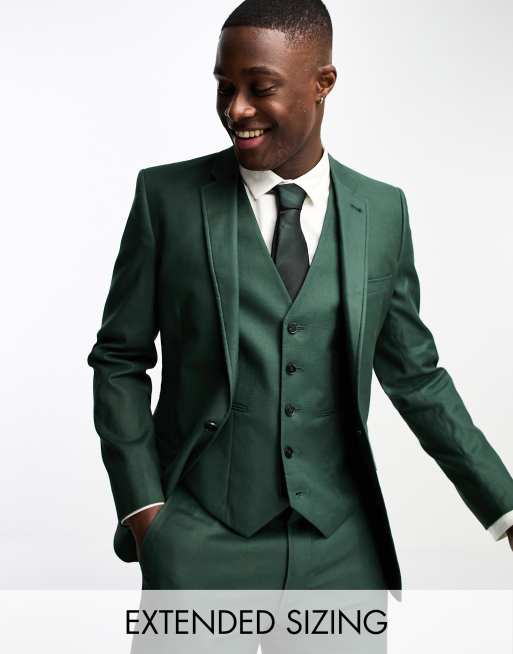 Stitch & Tie Green Stretch Suit Separates Wedding Tuxedo