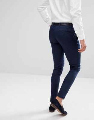 navy skinny pants