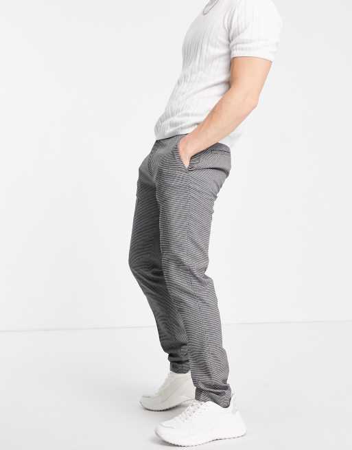 ASOS DESIGN super skinny smart pants in gray