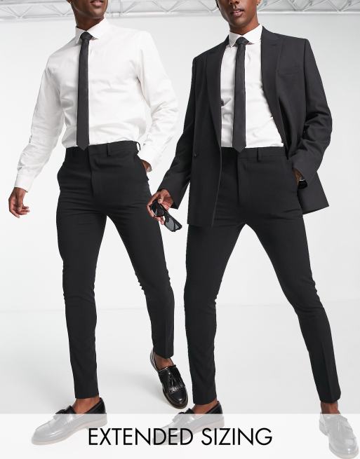 black smart pants