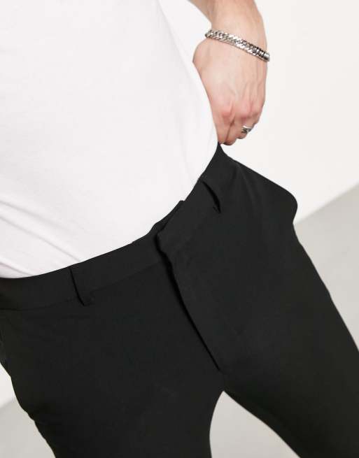 ASOS DESIGN Skinny Smart Trousers In Grey, $14, Asos