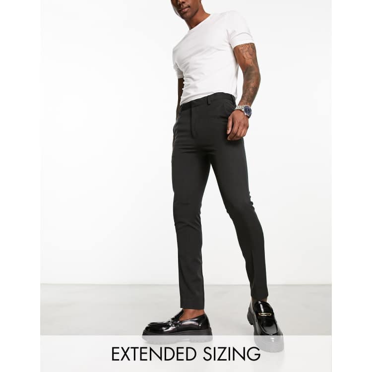 ASOS DESIGN Skinny Smart Trousers In Grey, $14, Asos