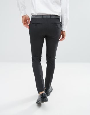 charcoal skinny trousers