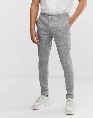 skinny linen trousers