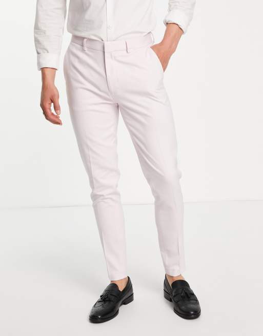 New Look skinny smart pants in gray