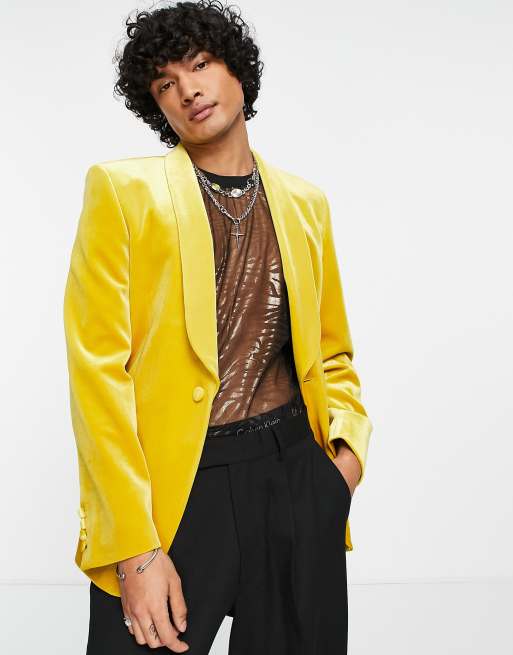 Asos mustard clearance jacket