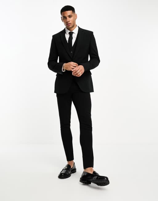 Black 2025 skinny blazer