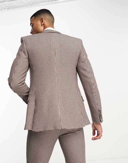 Asos clearance dogtooth suit