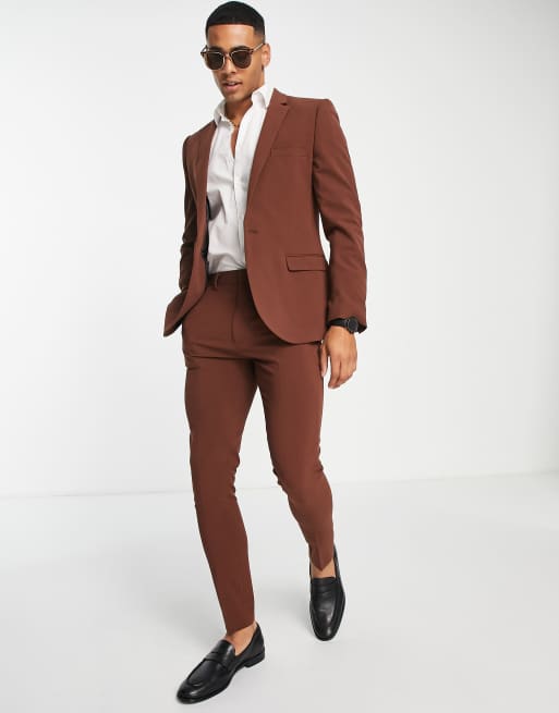 Asos mens skinny suits best sale