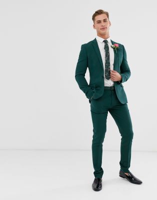 dark green homecoming suit