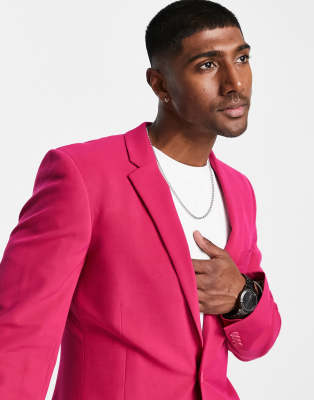 pink suit mens asos