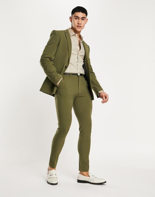 ASOS Super Skinny Suit Jacket In Sequin