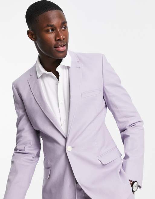 Lavender on sale suit jacket