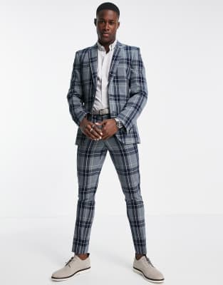 asos tartan suit