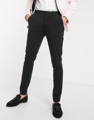 side stripe suit pants