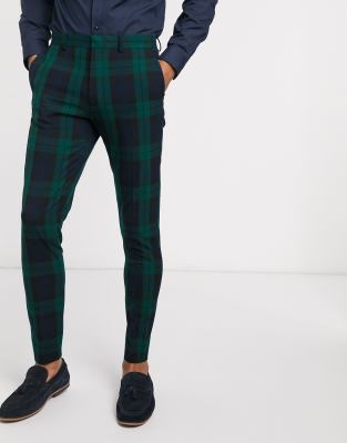 mens blackwatch plaid pants