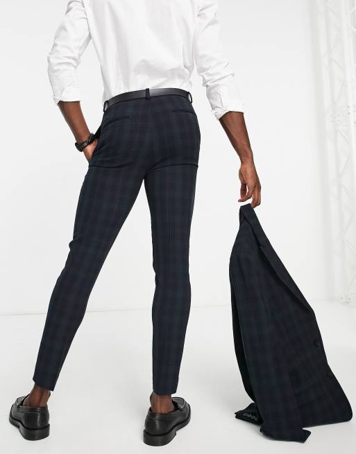 ASOS DESIGN super skinny suit pants in black