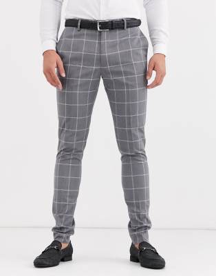 asos plaid pants men