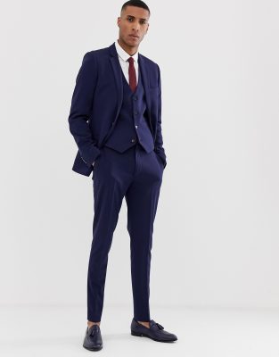 navy skinny dress pants