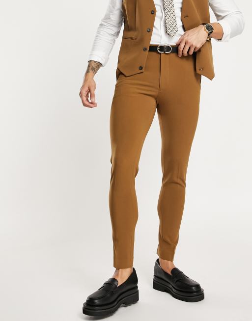 ASOS DESIGN super skinny suit pants in black