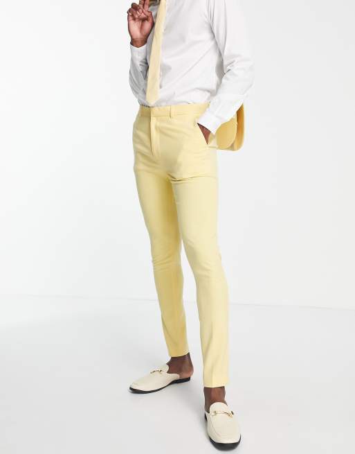 Light deals yellow pants