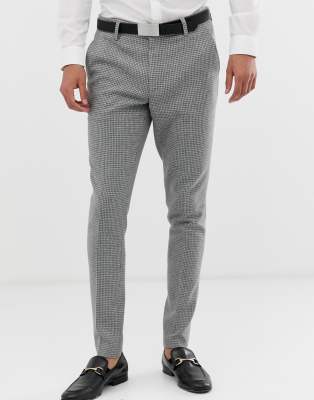 grey houndstooth pants