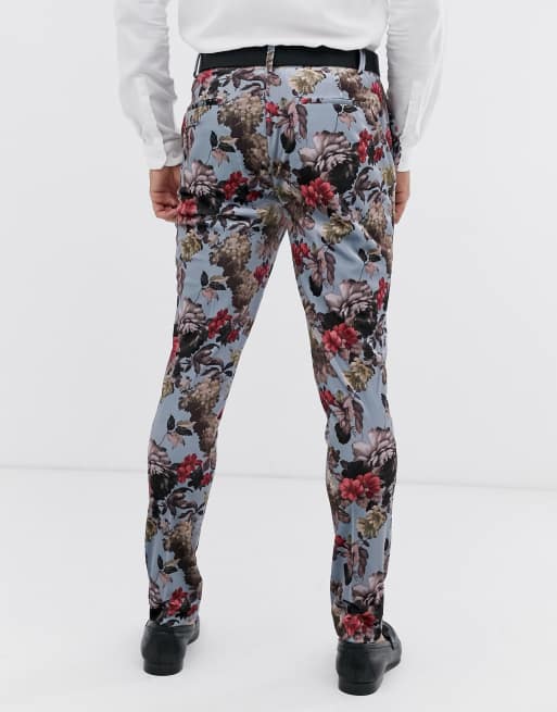 Asos mens best sale floral pants