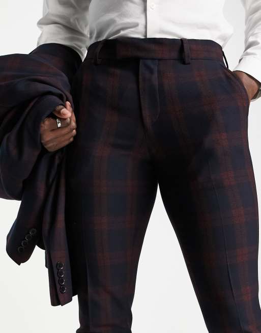 Asos on sale tartan trousers