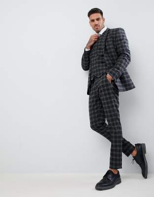 asos mens tartan trousers