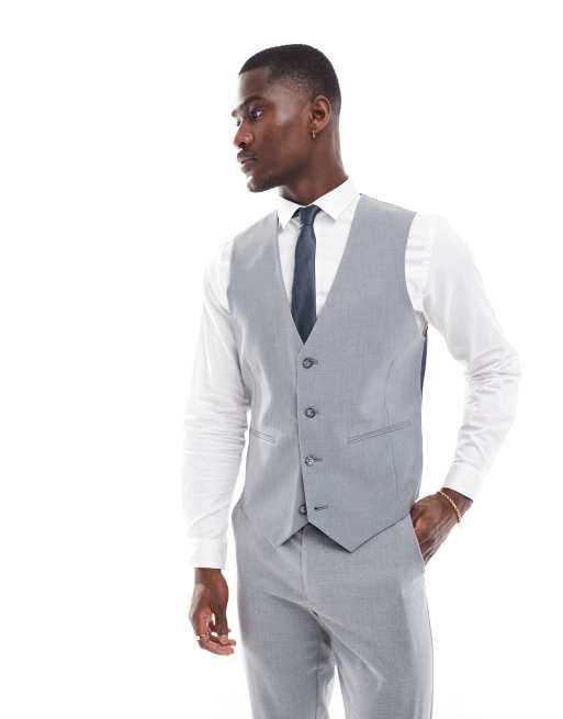 Asos 2025 grey waistcoat