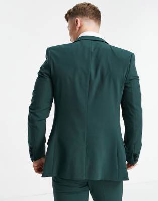 dark green suit asos