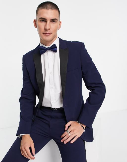 Asos on sale navy suit